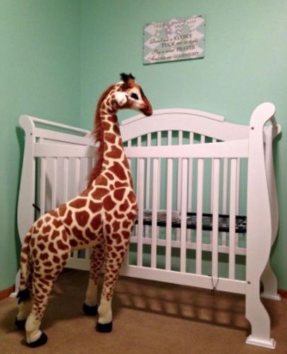 Huge Real Life Giraffe Plush Toys Cute Stuffed Animal Dolls Soft Simulation Giraffe Doll Birthday Gift Kids Toy Bedroom Decor photo review