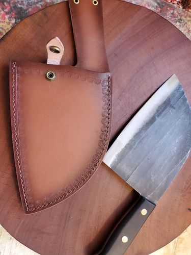 Serbian Almazan Chef Knife - Handmade Cooking Knife photo review