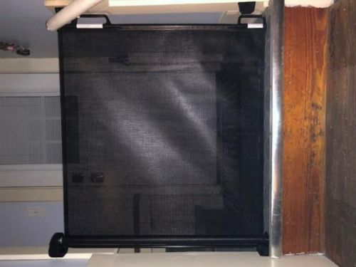 Indoor Retractable Dog Gate Mesh photo review