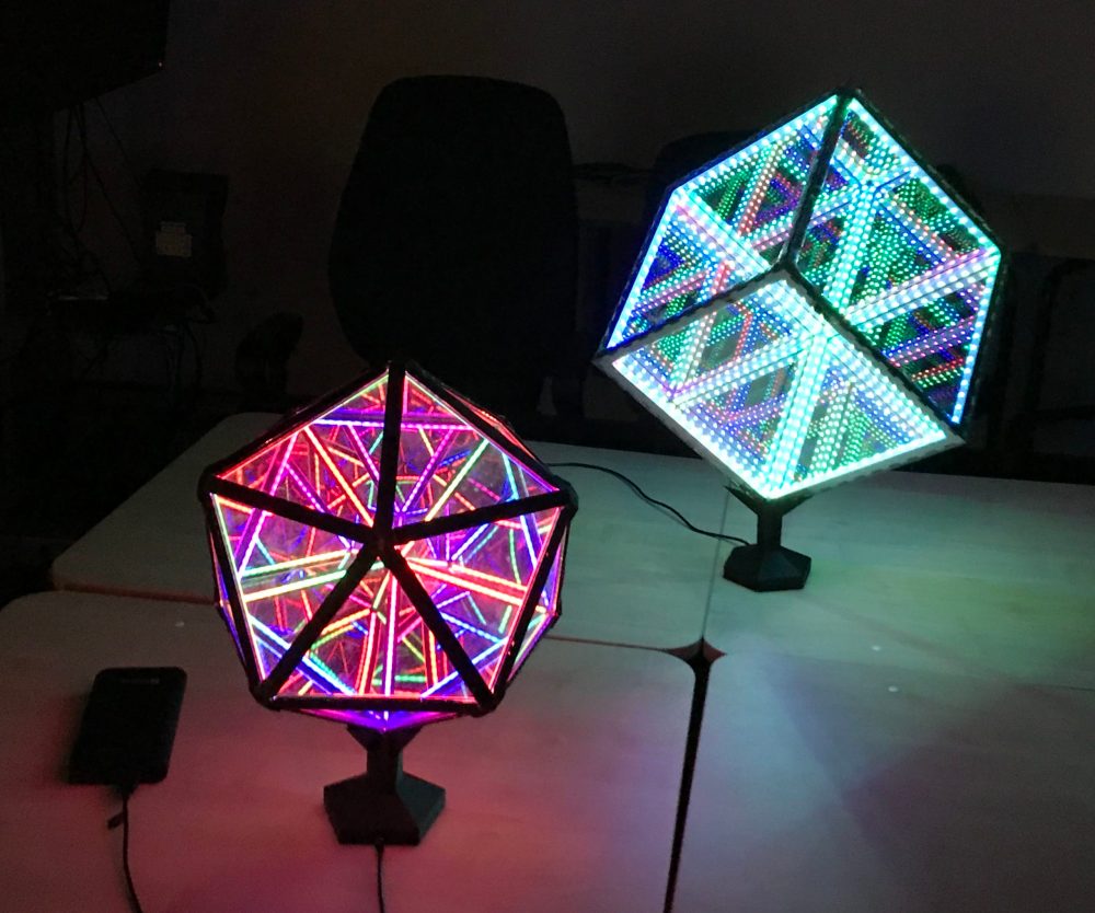 Infinite Dodecahedron Color Art Light photo review