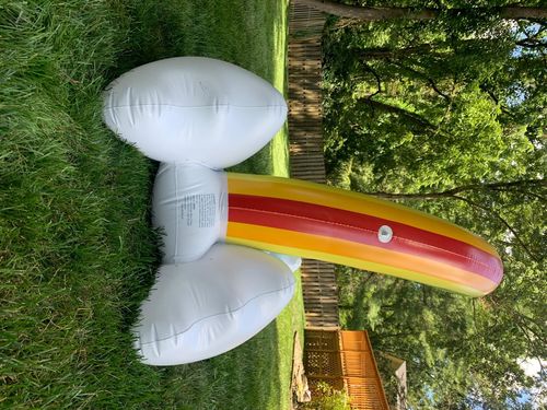 Sloosh - Inflatable Rainbow Arch Water Sprinkler photo review