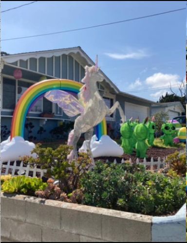 Sloosh - Inflatable Rainbow Arch Water Sprinkler photo review