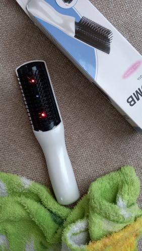 Infrared Laser Comb - Scalp Massager For Hair Growth photo review