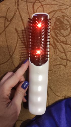 Infrared Laser Comb - Scalp Massager For Hair Growth photo review