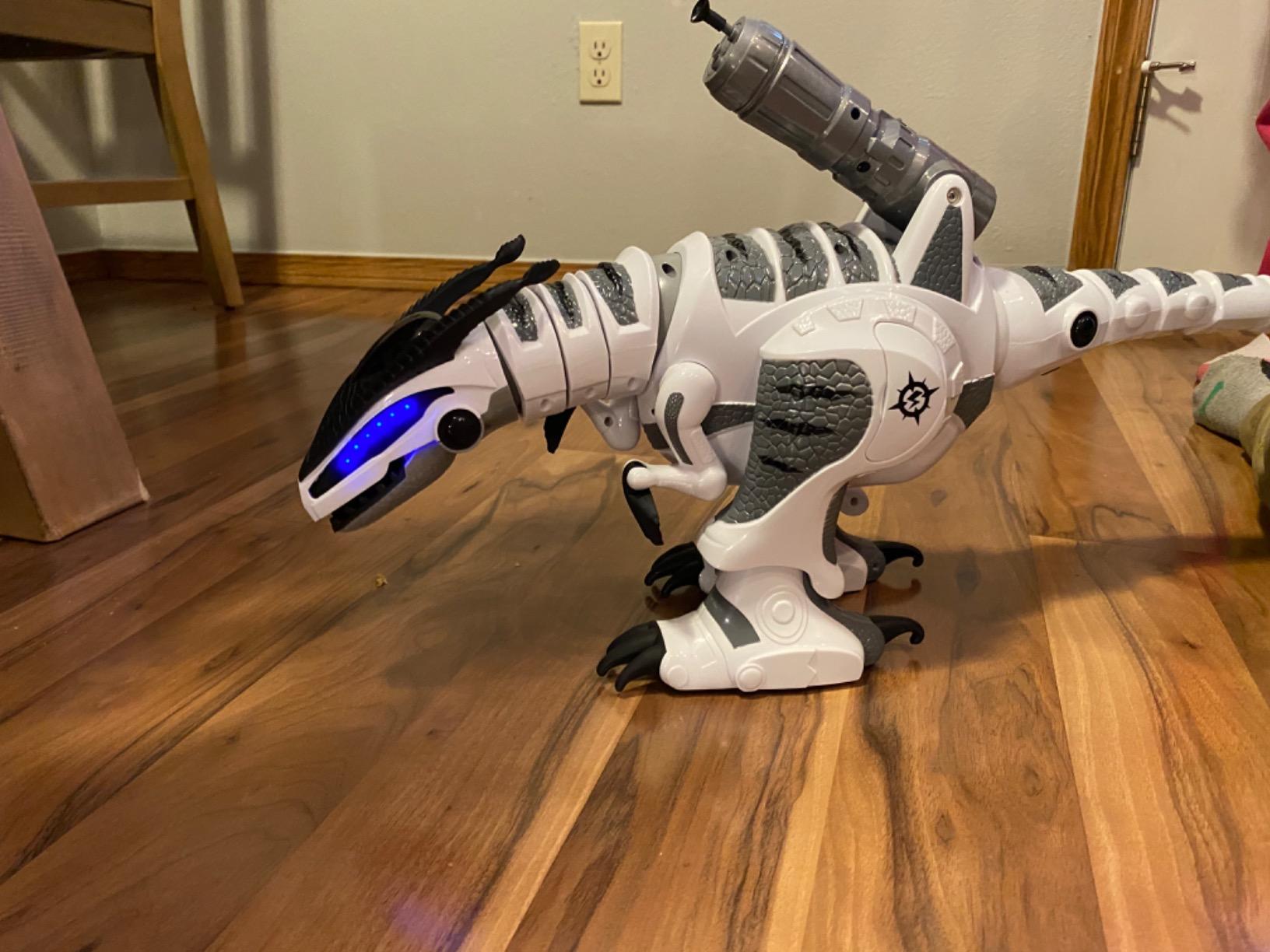 Intellisaur Remote Control Dinosaur Toy Robot For Kids - Interactive Electronic Pet Rc Robot Toy photo review