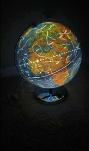 World Globe Led Constellation Map & Night Light photo review