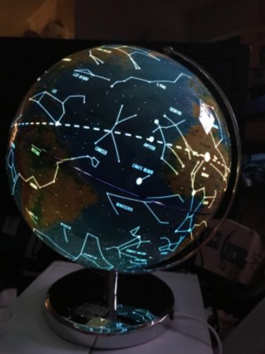 World Globe Led Constellation Map & Night Light photo review