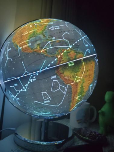 World Globe Led Constellation Map & Night Light photo review