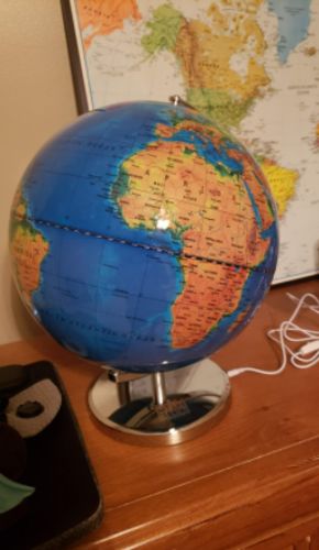 World Globe Led Constellation Map & Night Light photo review