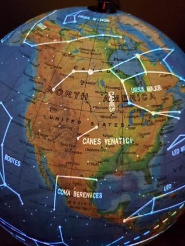 World Globe Led Constellation Map & Night Light photo review