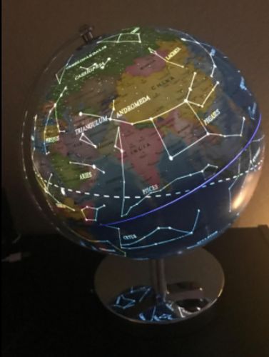 World Globe Led Constellation Map & Night Light photo review