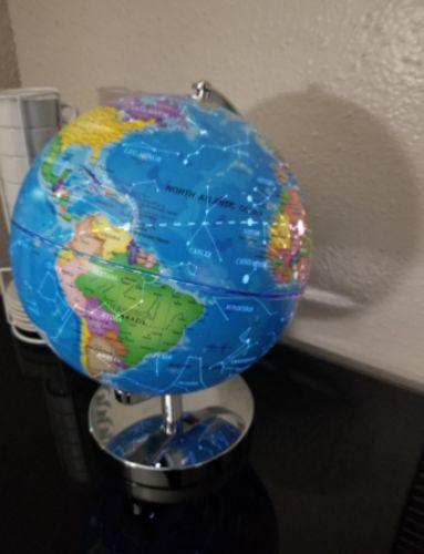 World Globe Led Constellation Map & Night Light photo review