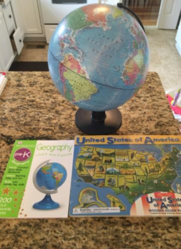 World Globe Led Constellation Map & Night Light photo review