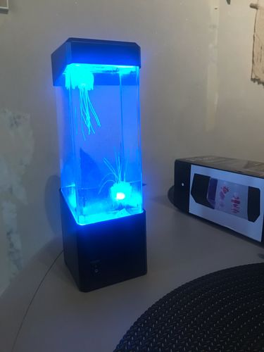 Jellyfish Aquarium Lamp photo review