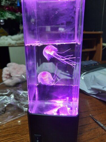 Jellyfish Aquarium Lamp photo review