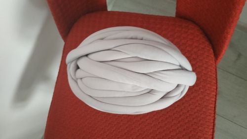 Diy Chunky Hand Knitting Tube Yarn photo review