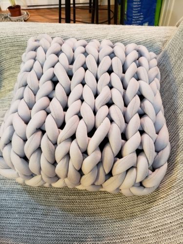 Diy Chunky Hand Knitting Tube Yarn photo review