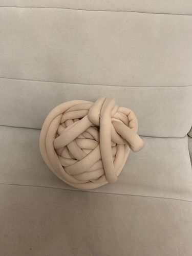 Diy Chunky Hand Knitting Tube Yarn photo review