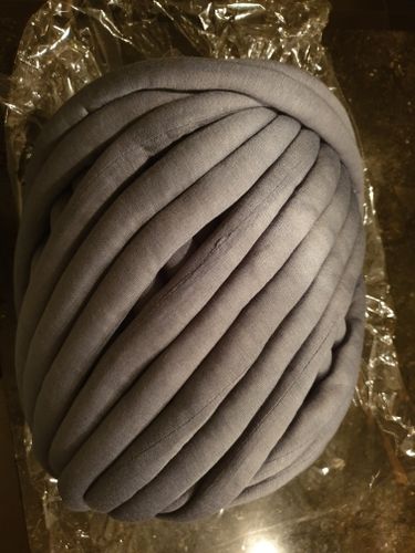 Diy Chunky Hand Knitting Tube Yarn photo review