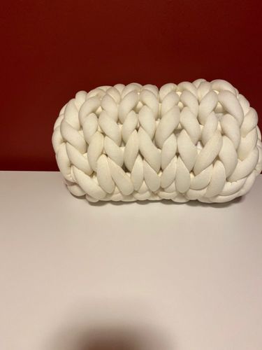 Diy Chunky Hand Knitting Tube Yarn photo review