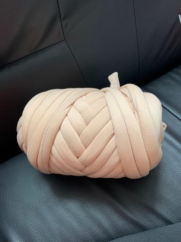 Diy Chunky Hand Knitting Tube Yarn photo review