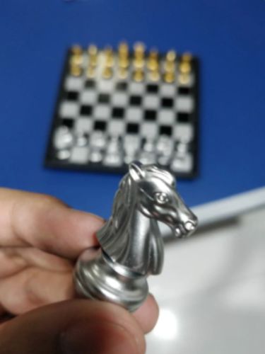 Large Magnetic Wooden Folding Chess Set photo review