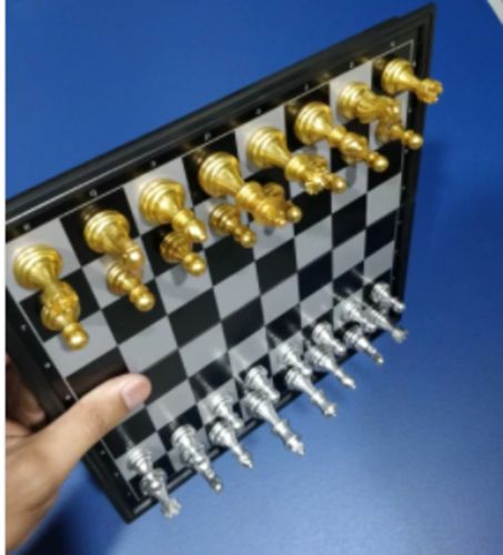 Large Magnetic Wooden Folding Chess Set photo review