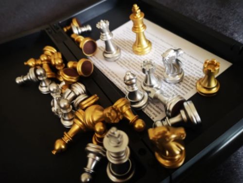 Large Magnetic Wooden Folding Chess Set photo review