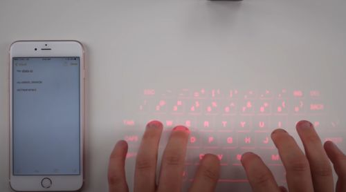 Laser Keyboard photo review