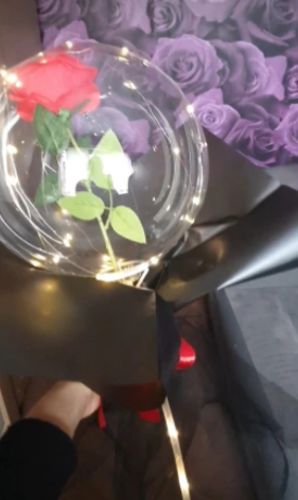 Led Luminous With Rose Balloon photo review