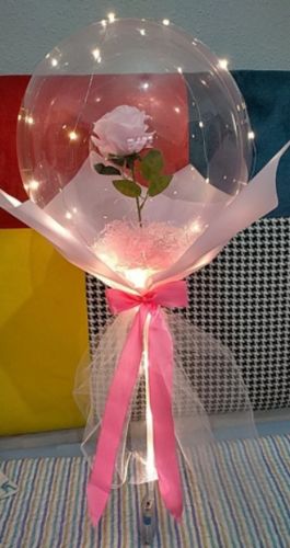 Led Luminous With Rose Balloon photo review