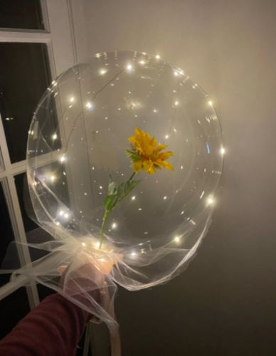 Led Luminous With Rose Balloon photo review