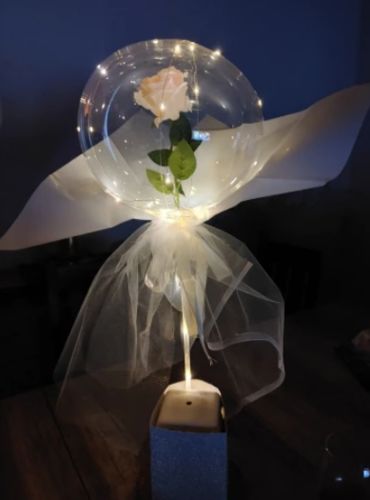 Led Luminous With Rose Balloon photo review