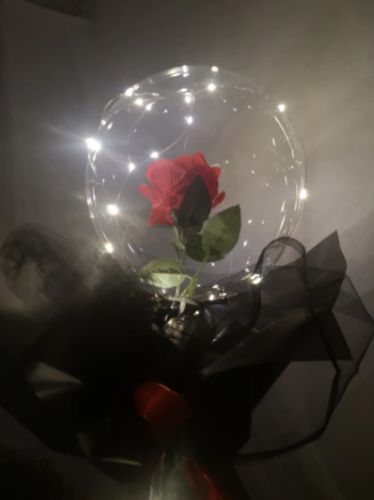 Led Luminous With Rose Balloon photo review