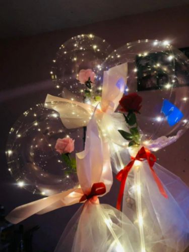 Led Luminous With Rose Balloon photo review