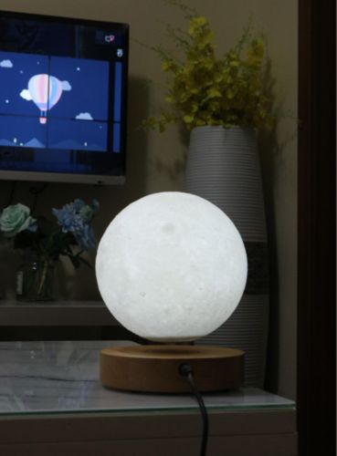 Levitating 3D Moon Lamp photo review