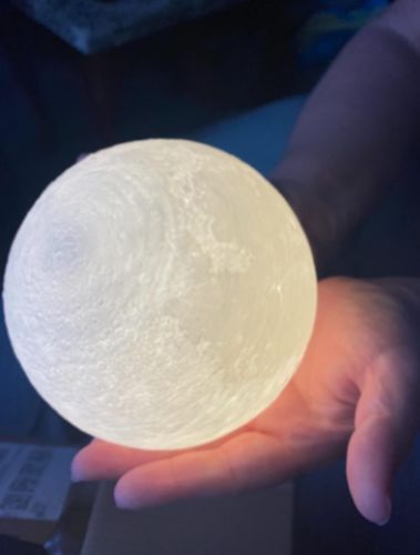 Levitating 3D Moon Lamp photo review