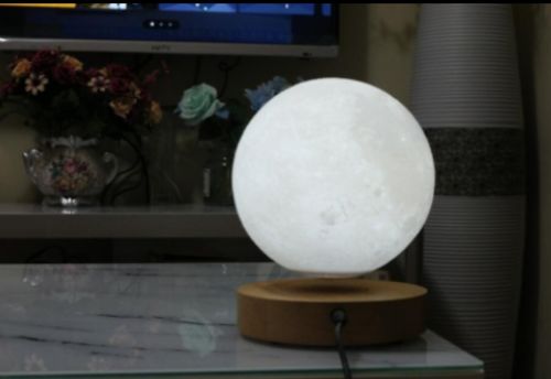 Levitating 3D Moon Lamp photo review