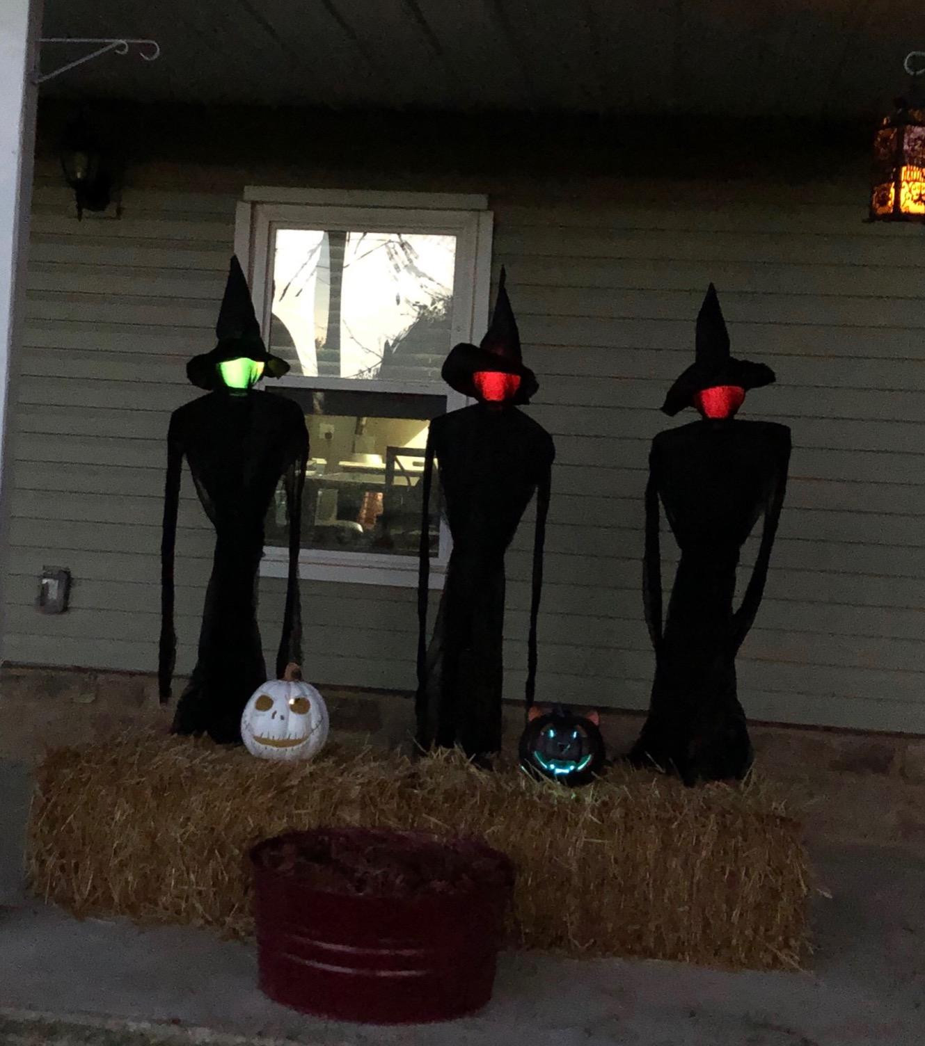 Lighted Halloween Witch Stake For Halloween Decoration photo review