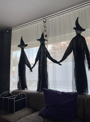 Lighted Halloween Witch Stake For Halloween Decoration photo review