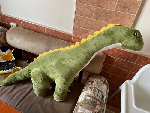 60/80/100 cm langes Hals-Dino-Kissen, Plüsch, 3D-Kuscheltier Brachiosaurus photo review