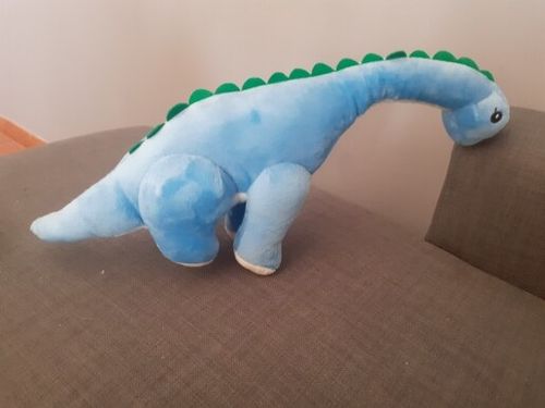 60/80/100 cm Long Neck Dino Pillow Plush 3D Stuffed Animal Brachiosaurus photo review