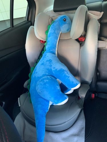 60/80/100 cm Long Neck Dino Pillow Plush 3D Stuffed Animal Brachiosaurus photo review