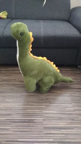 60/80/100 cm Long Neck Dino Pillow Plush 3D Stuffed Animal Brachiosaurus photo review