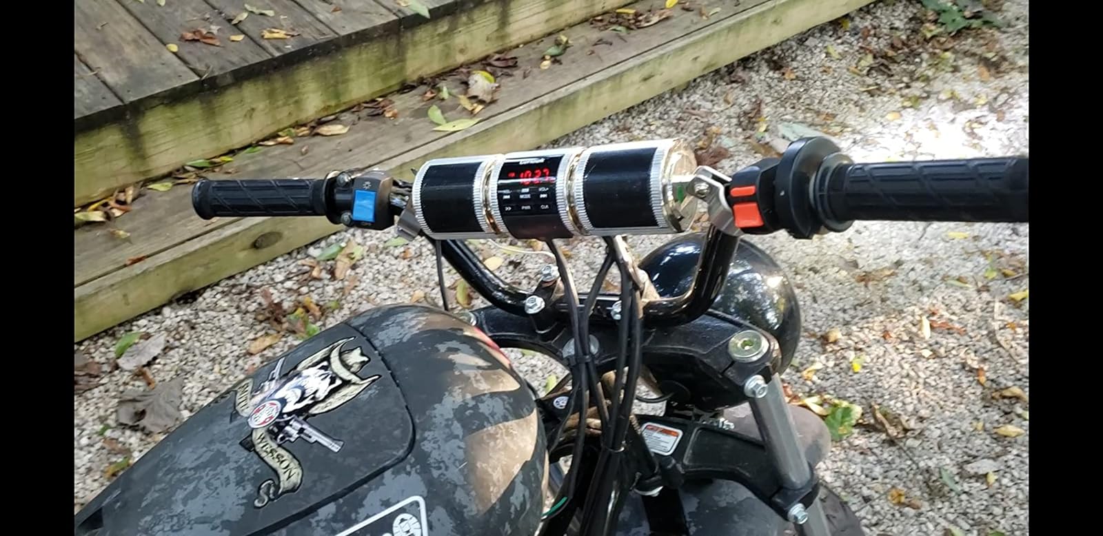 Loudest Waterproof Bluetooth Motorcycle Speaker photo review