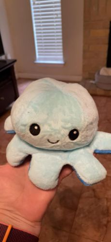 Big Reversible Mood Octopus Plush - Jumbo Octopus Emotion Flip Toy Plushie Stuffed Animal photo review