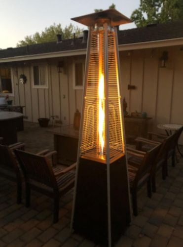 Premium Patio Heater Cover Outdoor Propane Heater Gas Fire Pit Tube Lamp photo review