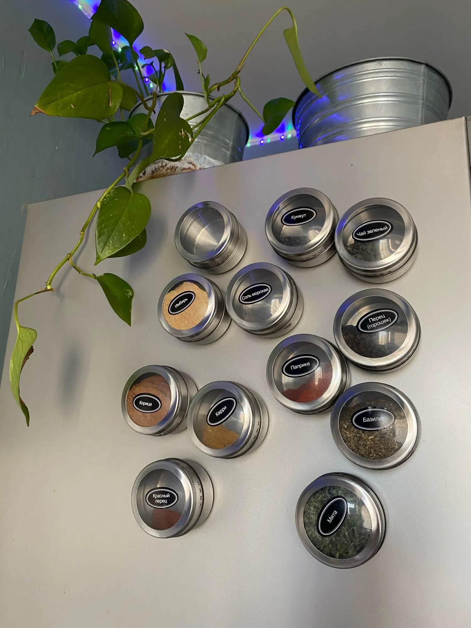 Magnetic Spice Jars With Rack photo review