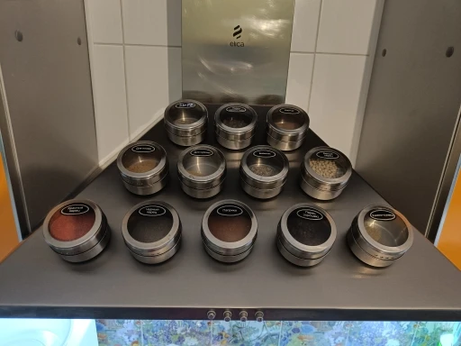 Magnetic Spice Jars With Rack photo review