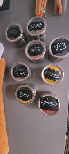 Magnetic Spice Jars With Rack photo review